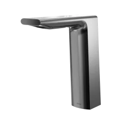 TOTO Libella Semi-Vessel AC Powered 0.5 GPM Touchless Bathroom Faucet, 20 Second Continuous Flow, Polished Chrome, Brass, T23M53A#CP