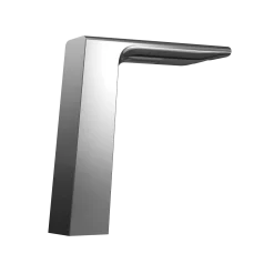 TOTO Libella Semi-Vessel AC Powered 0.5 GPM Touchless Bathroom Faucet, 20 Second Continuous Flow, Polished Chrome, Brass, T23M53A#CP