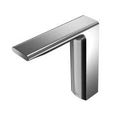 TOTO Libella Semi-Vessel AC Powered 0.35 GPM Touchless Bathroom Faucet, 20 Second On-Demand Flow, Polished Chrome, Brass, T23M32A#CP