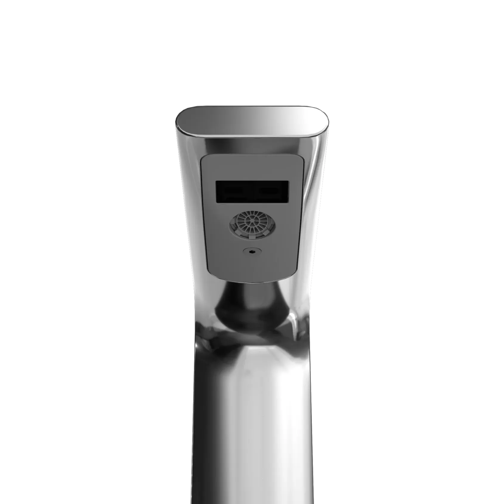 TOTO Libella Semi-Vessel ECOPOWER 0.5 GPM Touchless Bathroom Faucet with Mixing Valve, 20 Second Continuous Flow, Polished Chrome, Brass, T23M53EM#CP