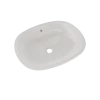 TOTO Maris 20-5/16" x 15-9/16" Oval Undermount Bathroom Sink with CEFIONTECT, Colonial White, Vitreous China, LT481G#11