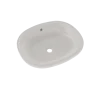 TOTO Maris 17-5/8" x 14-9/16" Oval Undermount Bathroom Sink with CEFIONTECT, Colonial White, Vitreous China, LT483G#11