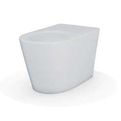 TOTO Neorest LS Integrated Toilet Bowl Unit, Cotton White, Vitreous China, CT8732CUMFG#01