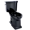 TOTO Promenade II 1G Two-Piece Elongated 1.0 GPF Universal Height Toilet, Ebony, Vitreous China, CST404CUF#51