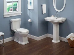 TOTO Promenade II 1G Two-Piece Elongated 1.0 GPF Universal Height Toilet, Ebony, Vitreous China, CST404CUF#51