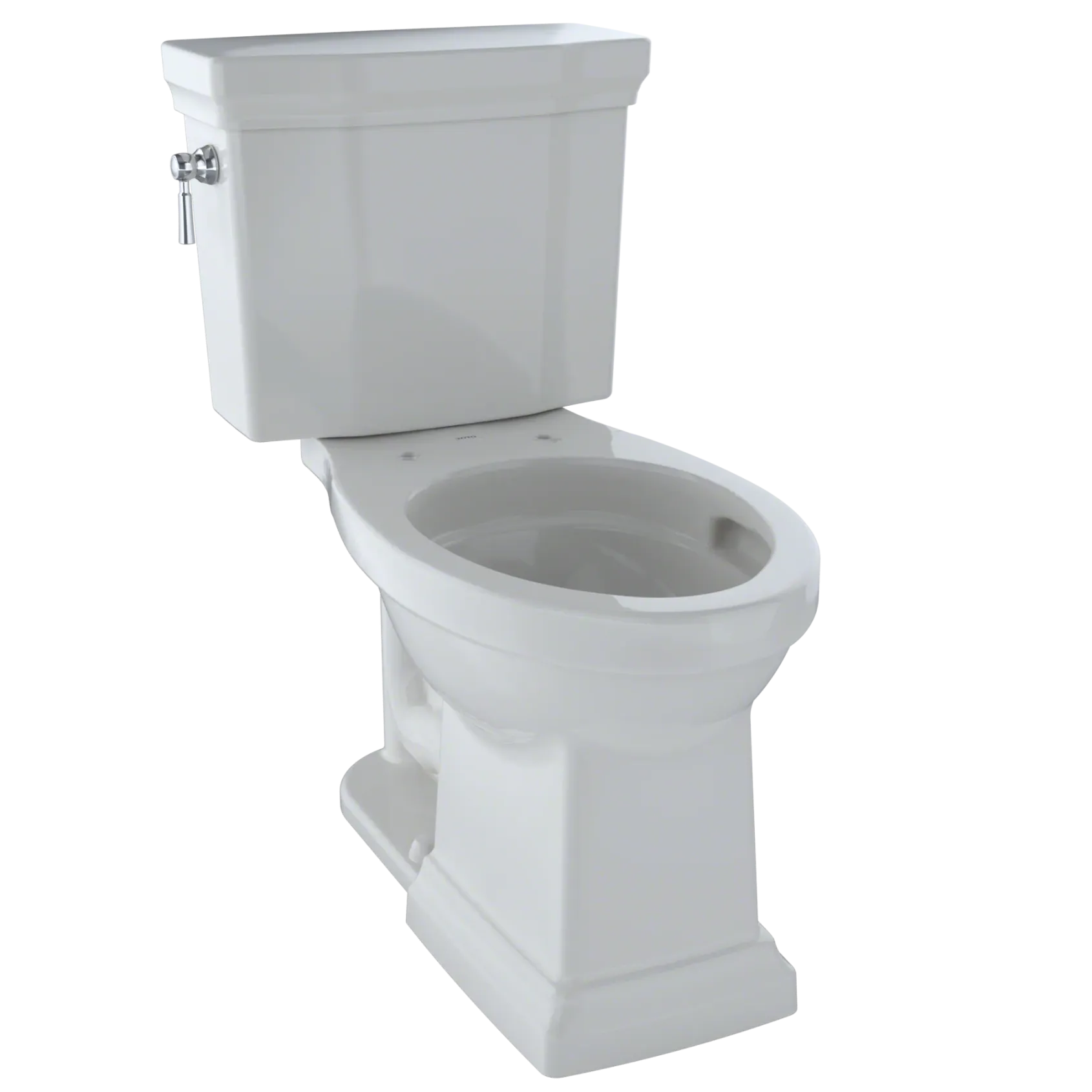 TOTO Promenade II 1G Two-Piece Elongated 1.0 GPF Universal Height Toilet with CEFIONTECT, Colonial White, Vitreous China, CST404CUFG#11