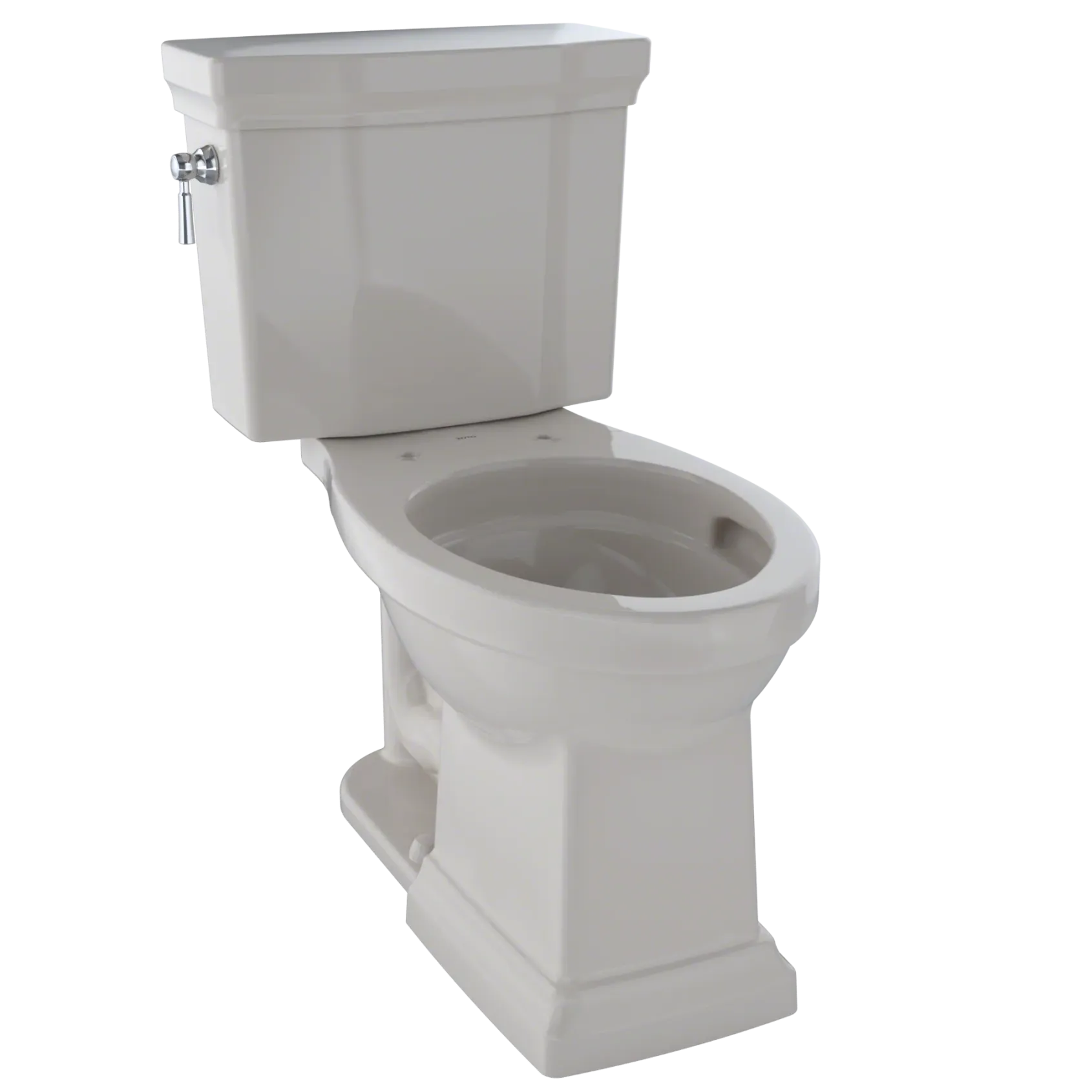 TOTO Promenade II 1G Two-Piece Elongated 1.0 GPF Universal Height Toilet with CEFIONTECT, Sedona Beige, Vitreous China, CST404CUFG#12