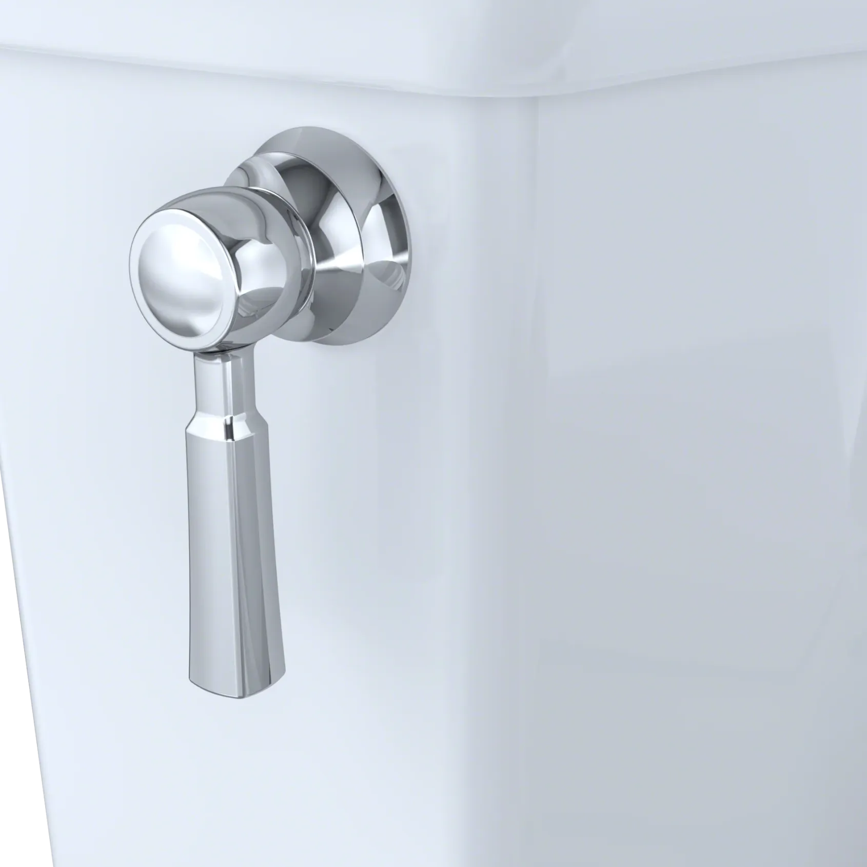 TOTO Promenade II One-Piece Elongated 1.28 GPF Universal Height Toilet with CEFIONTECT, Bone, Vitreous China, MS814224CEFG#03