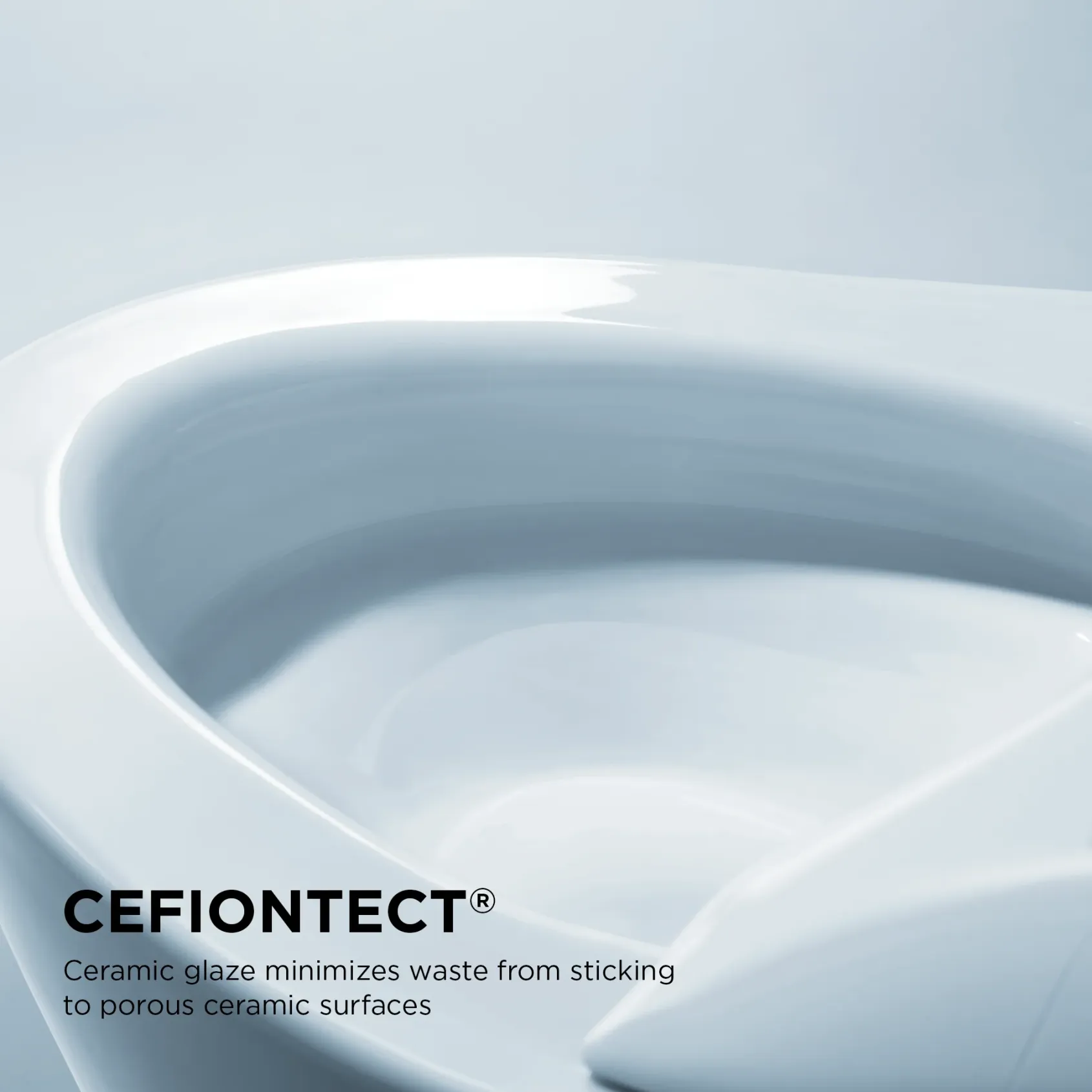 TOTO Promenade II Two-Piece Elongated 1.28 GPF Universal Height Toilet with CEFIONTECT, Cotton White, Vitreous China, CST404CEFG#01