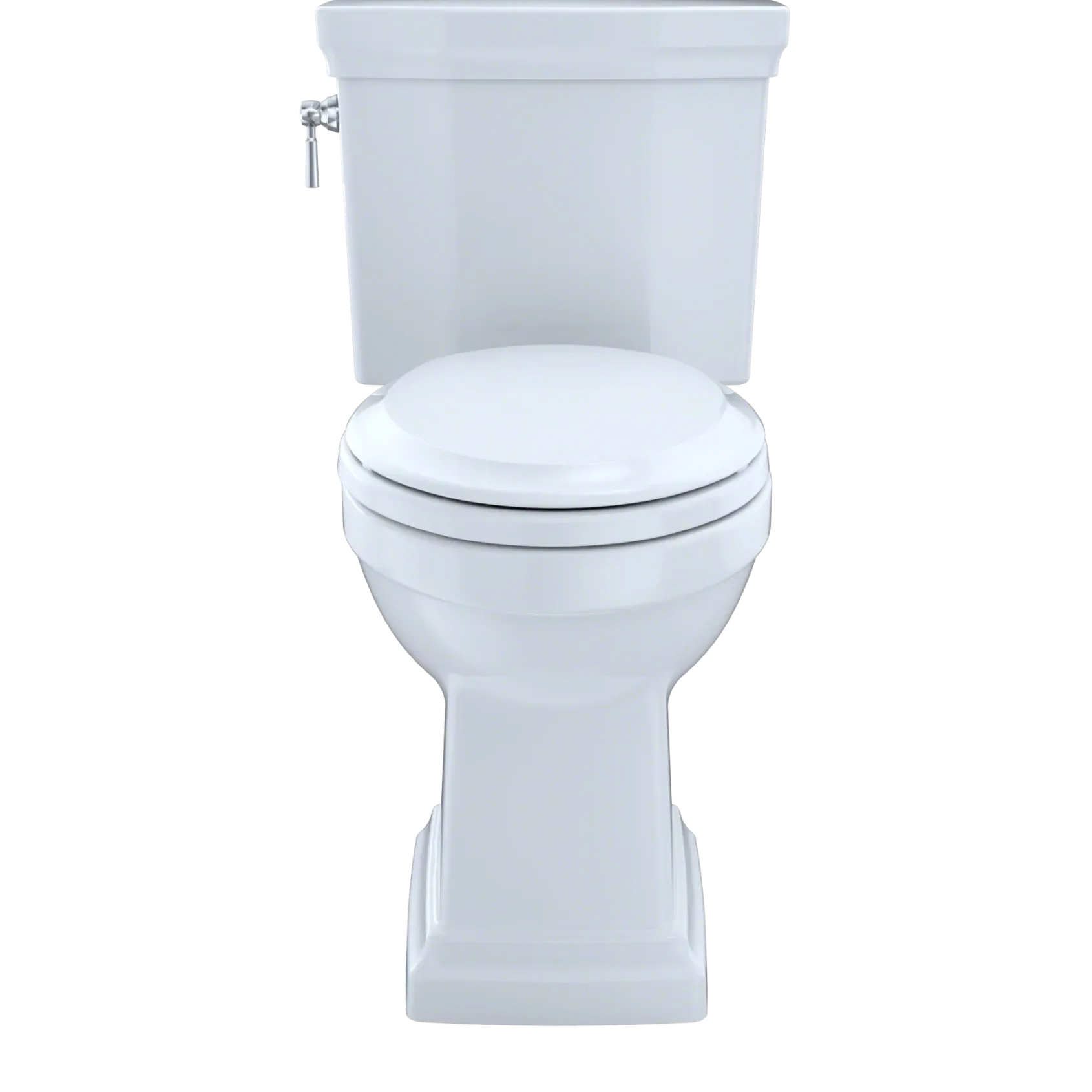 TOTO Promenade II Two-Piece Elongated 1.28 GPF Universal Height Toilet with CEFIONTECT, Sedona Beige, Vitreous China, CST404CEFG#12