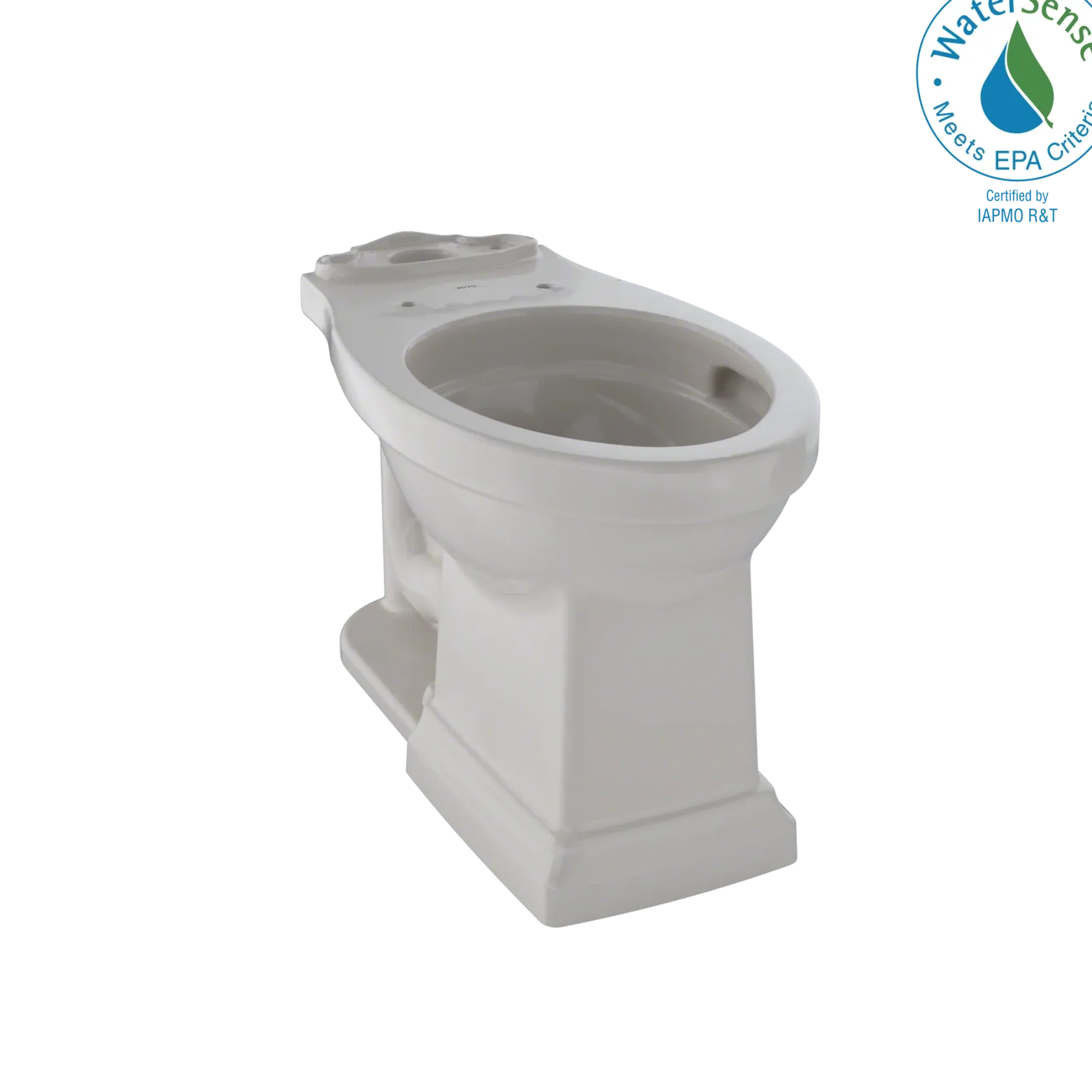 TOTO Promenade II Universal Height Toilet Bowl with CEFIONTECT, Sedona Beige, Vitreous China, C404CUFG#12