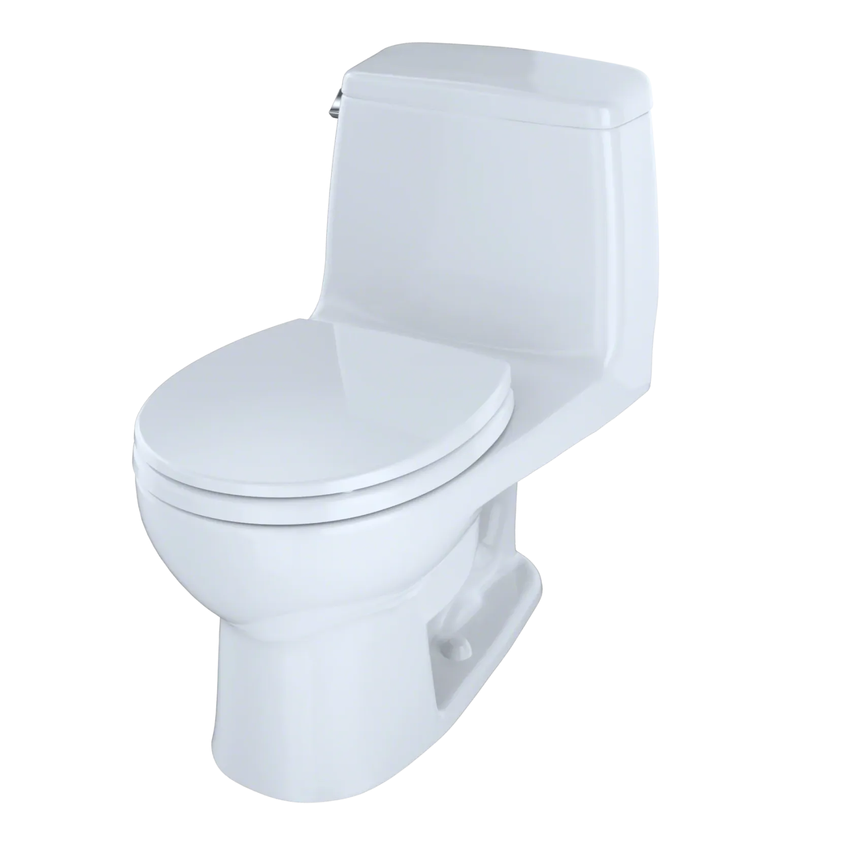 TOTO Ultimate One-Piece Round Bowl 1.6 GPF Toilet, Colonial White, Vitreous China, MS853113#11