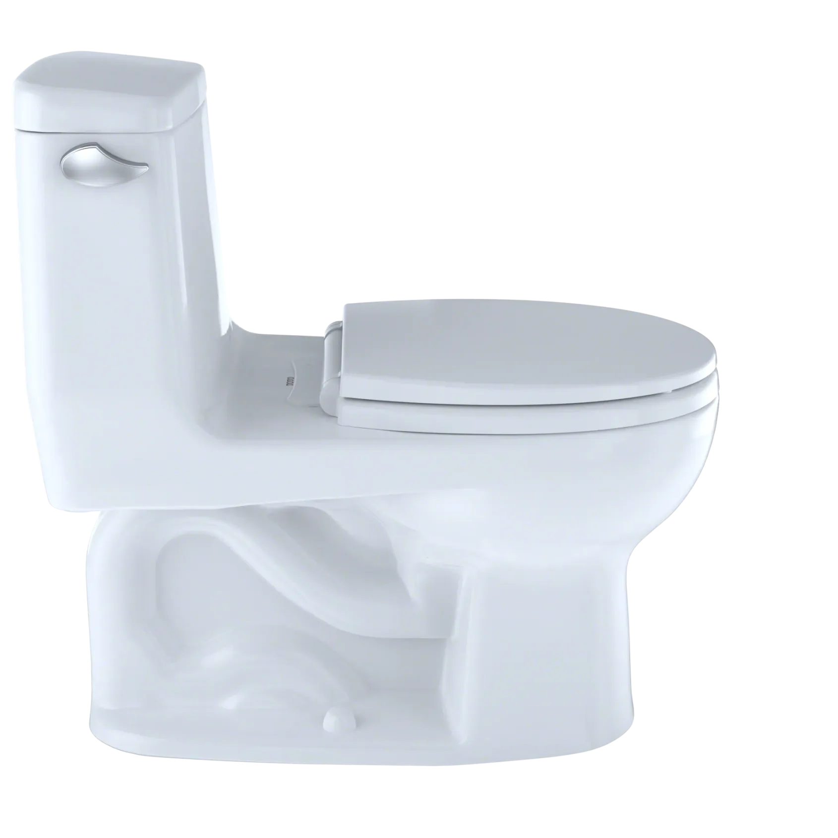 TOTO Ultimate One-Piece Round Bowl 1.6 GPF Toilet, Bone, Vitreous China, MS853113#03