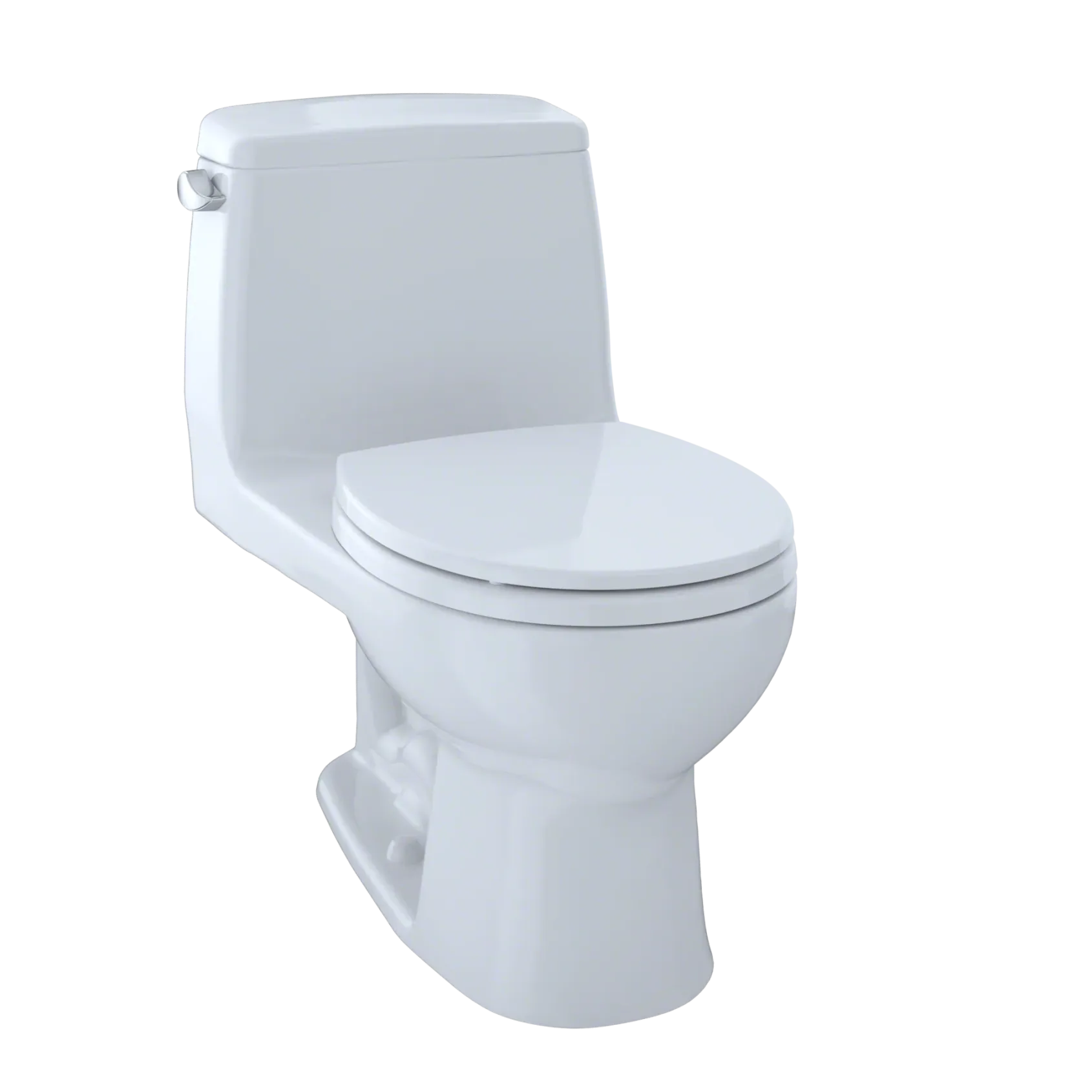 TOTO Ultimate One-Piece Round Bowl 1.6 GPF Toilet, Bone, Vitreous China, MS853113#03