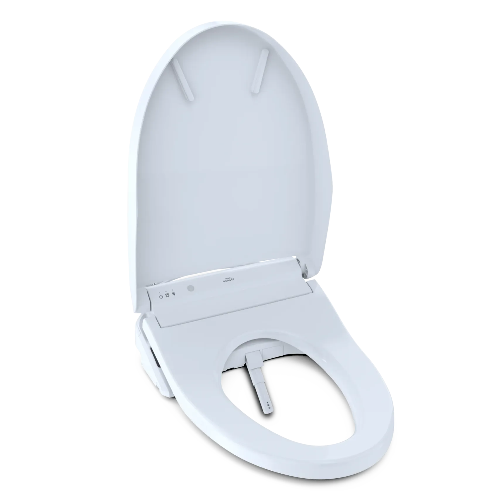 TOTO WASHLET K300 Electronic Bidet Toilet Seat with Instantaneous Water Heating, PREMIST and EWATER+ Wand Cleaning, Elongated, Cotton White, Plastic, SW3036R#01