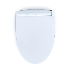 TOTO WASHLET K300 Electronic Bidet Toilet Seat with Instantaneous Water Heating, PREMIST and EWATER+ Wand Cleaning, Elongated, Cotton White, Plastic, SW3036R#01